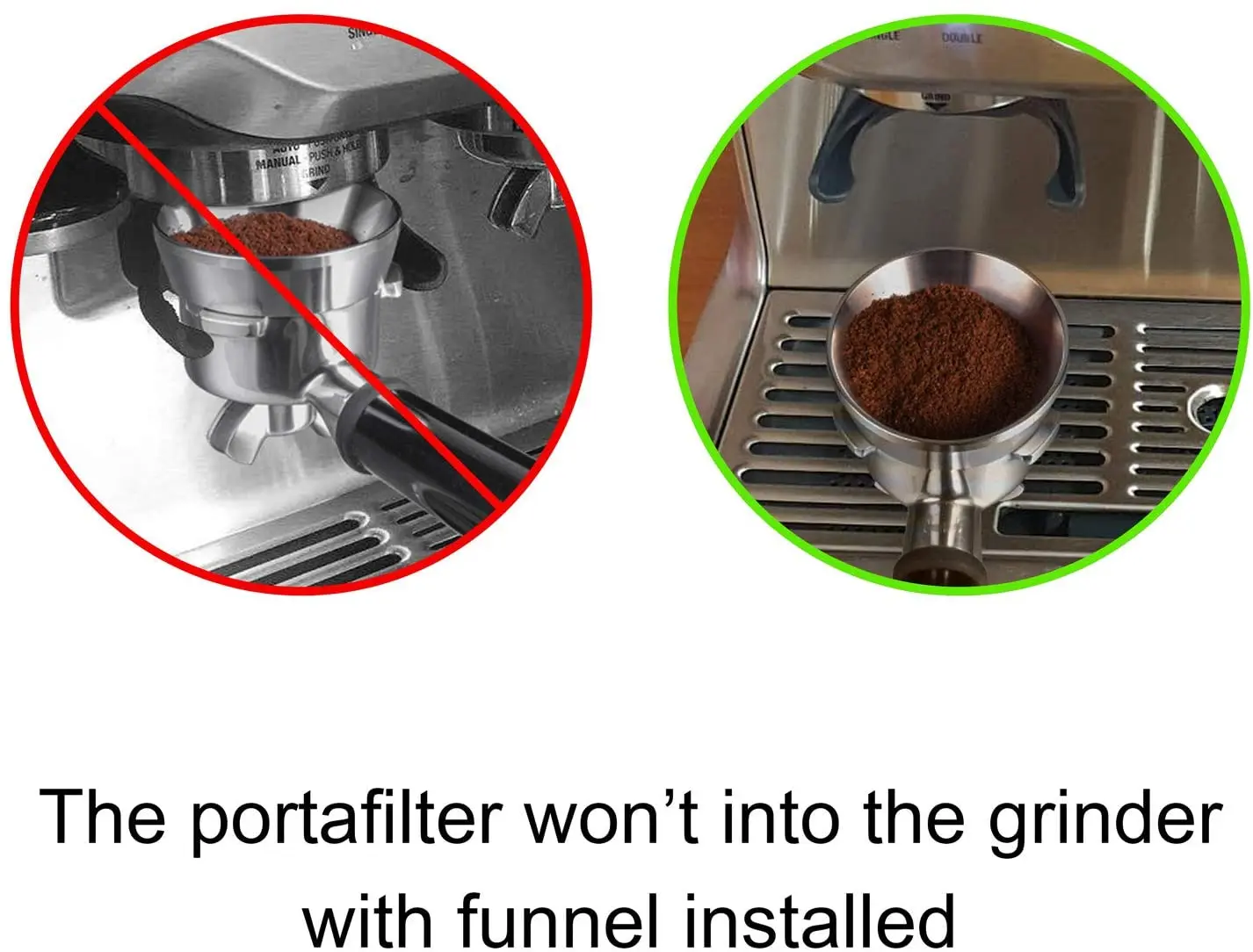 51/53/54/58mm Coffee Espresso Dosing 