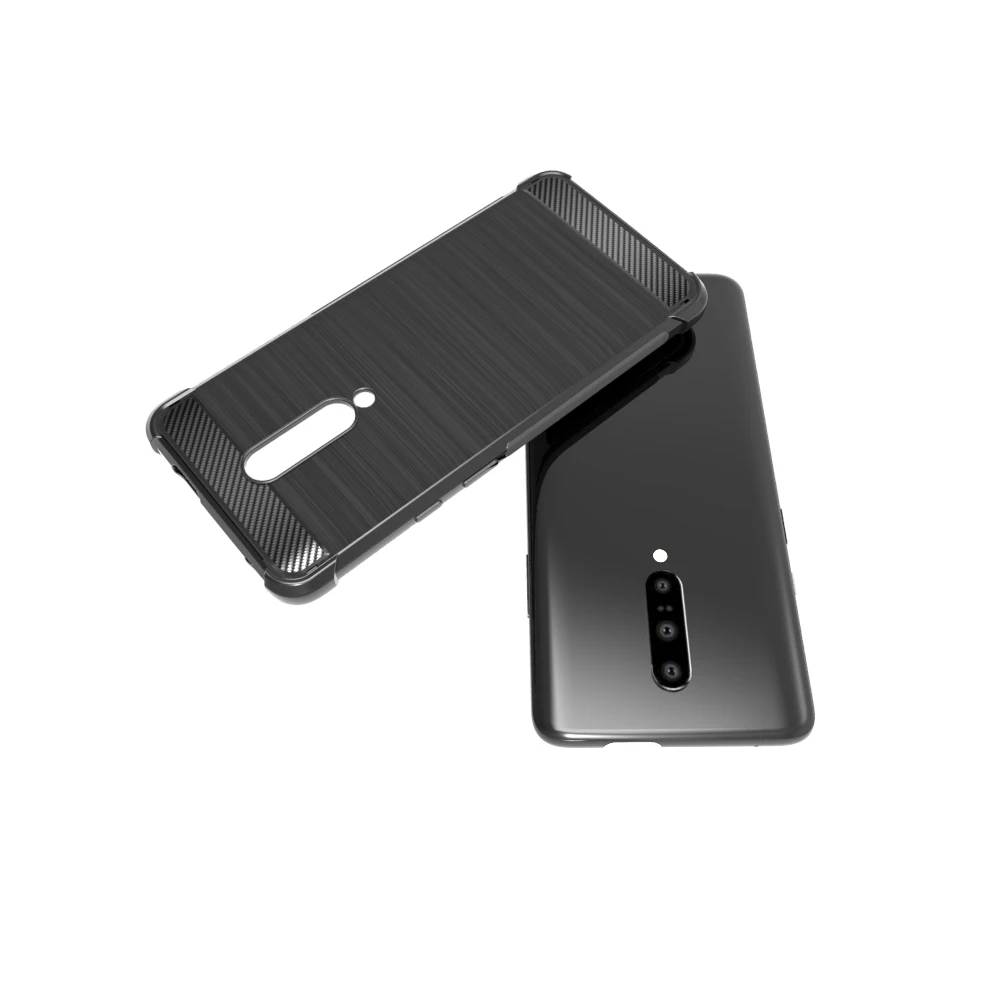 OnePlus 7 Pro Чехол OnePlus 6T чехол из углеродного волокна силиконовый мягкий чехол для телефона для One Plus 6 6T OnePlus 7 Pro Чехол из ТПУ