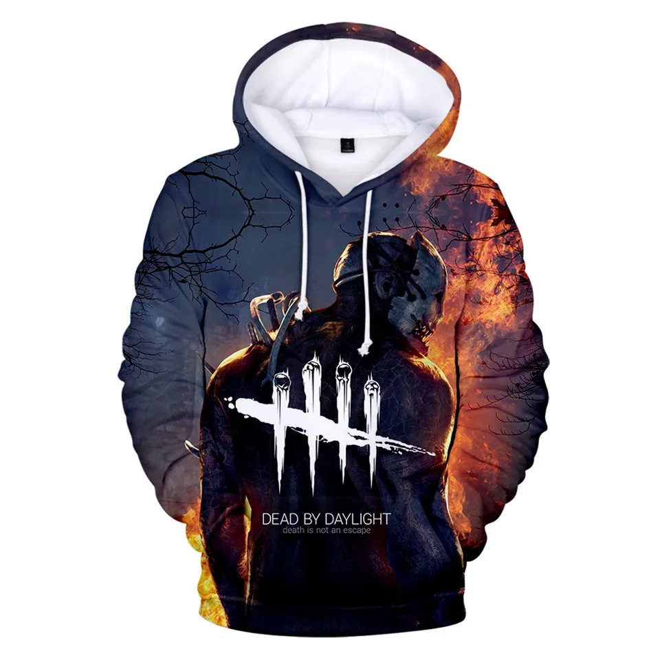Dead By Daylight 3D Hoodies Men/Women Long Sleeve Streetwear Hoodie And Sweatshirt Death Is Not An Escape Printed Jacket Clothes Dead By Daylight 3D Hoodies Men/Women Long Sleeve Streetwear Hoodie And Sweatshirt Death Is Not An Escape Printed Jacket Clothes