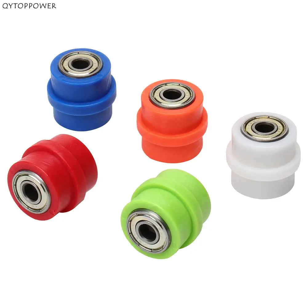 

Motorcycle Chain Roller Pulley Tensioner Guide Wheel 8/10mm For 50 70 90 110 125 140 150 160cc Dirt Bike Pit Bike Accessories