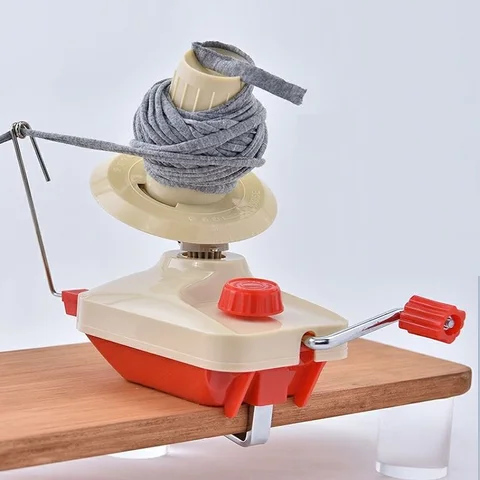 Machine Handheld Yarn Winder Fiber String Line Ball Winding Manual Wool Winder Machine Sewing Accessories Yarn Craft