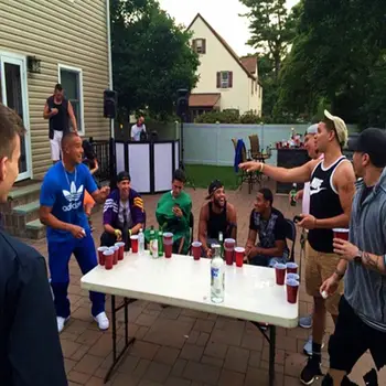 

50Pcs/set BeerPong Party Mug Beer Pong Cups Camping Christmas Party Supplies Props