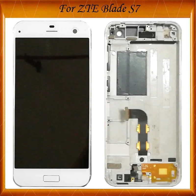 

100% Working Well For ZTE Blade S7 T920 LCD Display + Touch Screen Digitizer Assembly Replacement With Frame