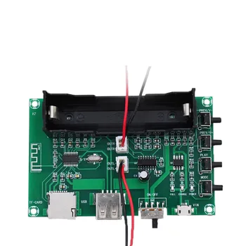 

PAM8403 Audio Bluetooth Amplifiers Dual Channel Lithium Battery Singing Machine Chargeable Digital Amplifier Board Amplificador