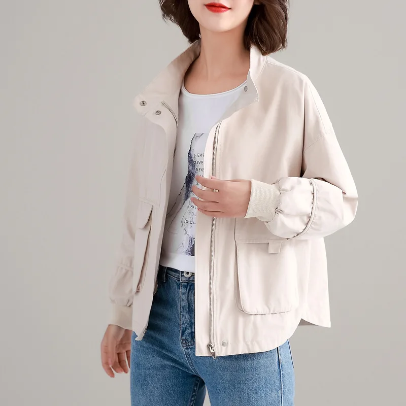 

Short Jacket Women's 2019 Spring Clothing New Style by Age Korean-style Loose-Fit Versatile Cool Casual Elegant Tops