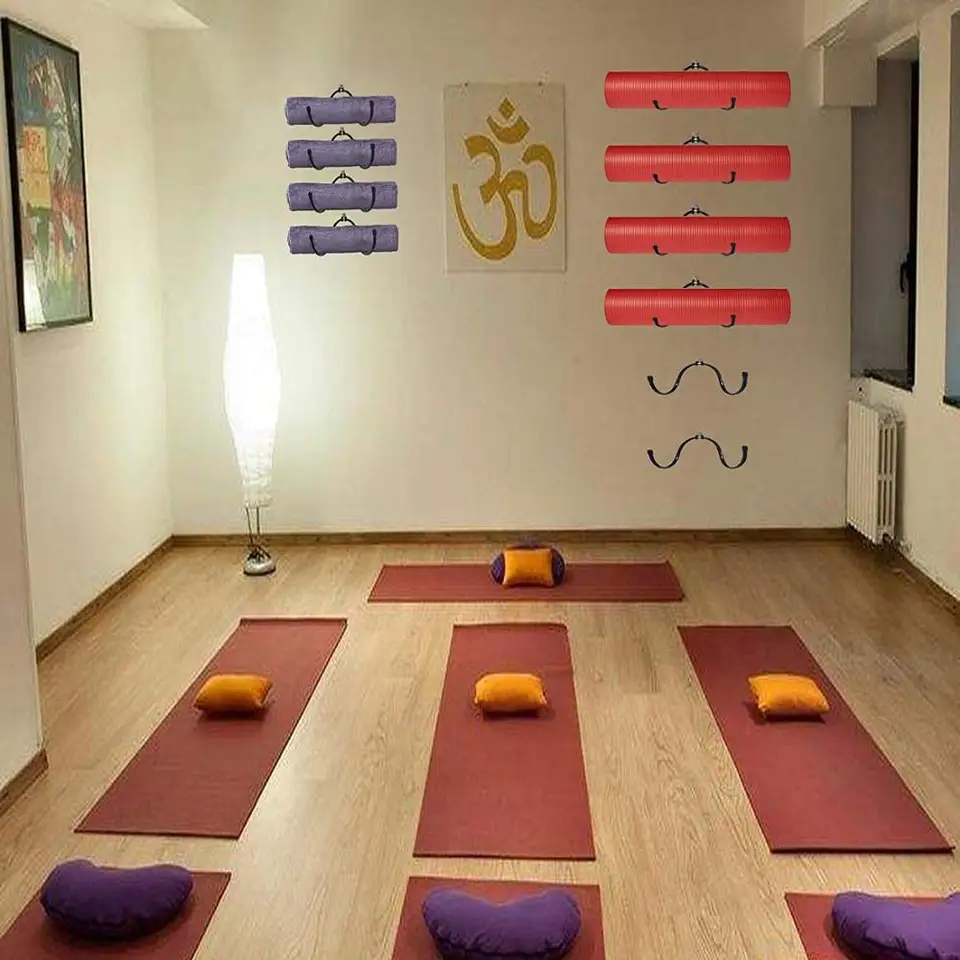 yoga mat wall mount
