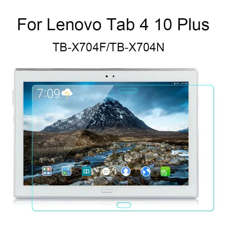 9H прозрачная защитная пленка из закаленного стекла для lenovo Tab 4 10 Plus TB-X704F TB-X704N TB-X304F TB-X304N 10," планшетный ПК - Цвет: For Tab4 10 Plus