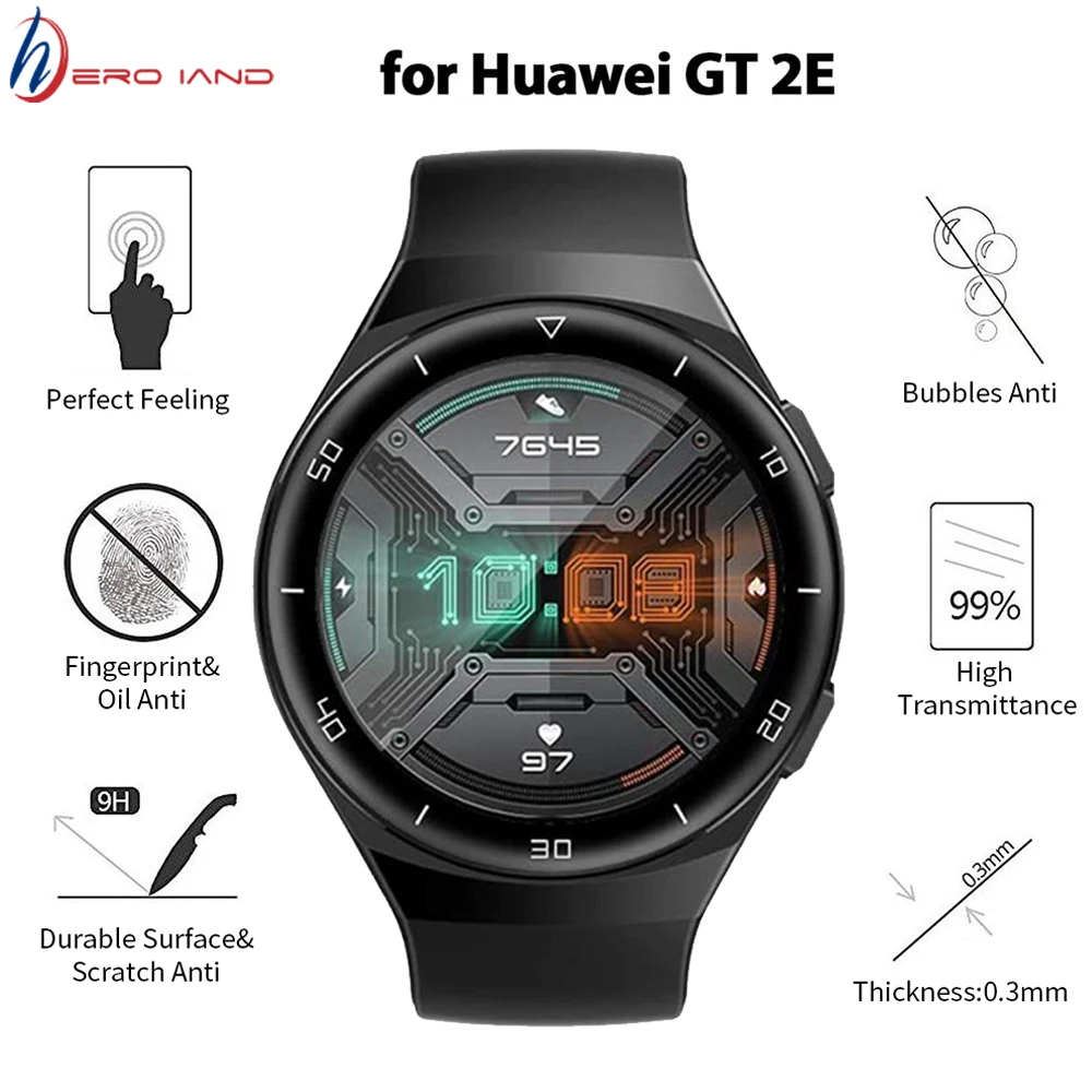 Protective Film Cover For Huawei Watch Gt 2e / Gt2 E Smartwatch Full
