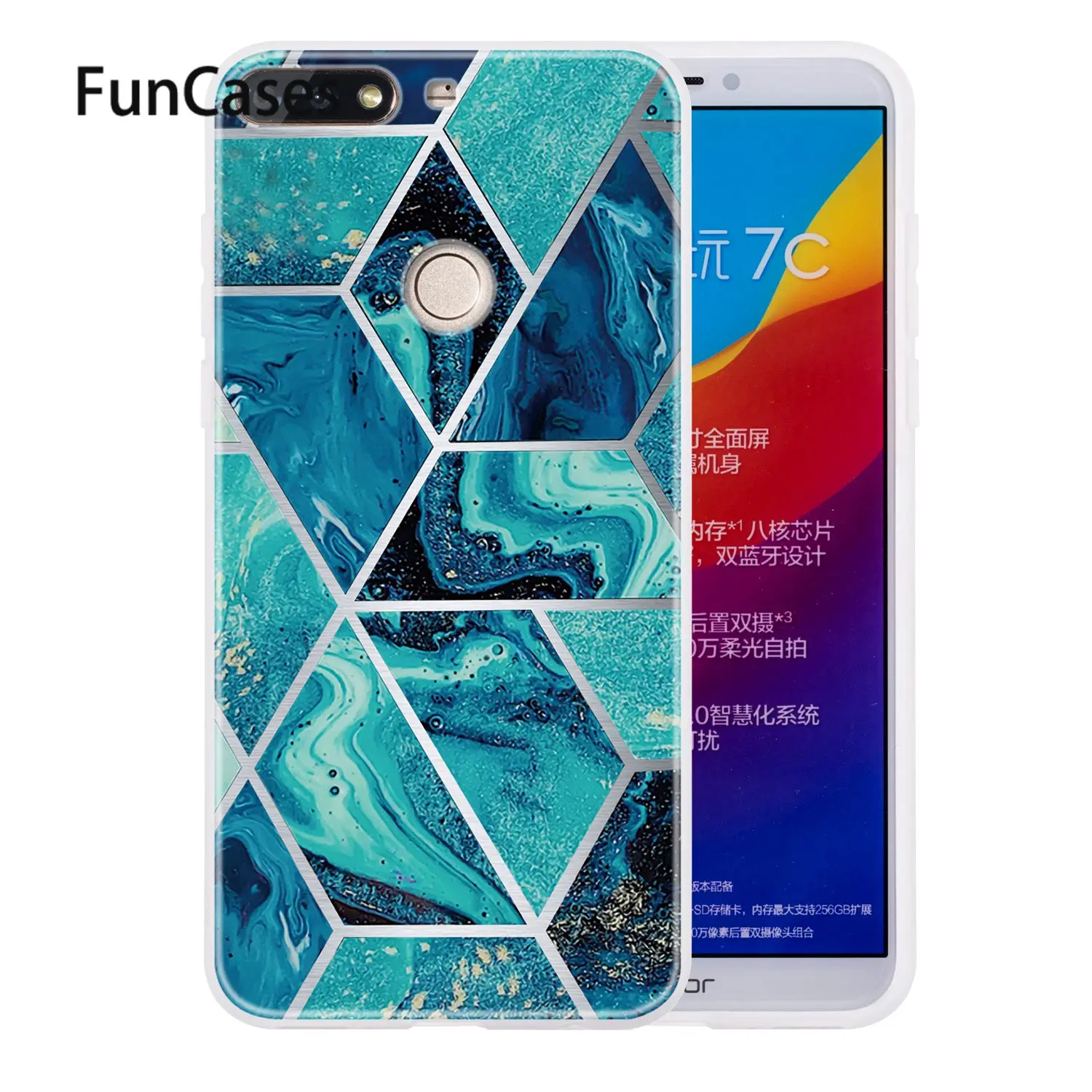 Lembut Tpu Pelindung untuk Huawei Nova Lite Huawei Honor 7C Nova 2 Lite 2i 4E 3E P Smart PLUS p30 P20 3i 20 P10 Mate 10 5T Kasus