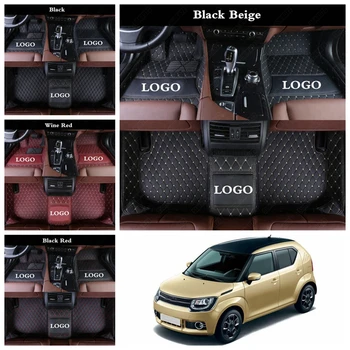 

Custom Car Floor Mats for Suzuki Grand Vitara Kizashi IGNIS Jimny Sx4 Swift Accessories All Weather Leather Auto Foot Rug Carpet
