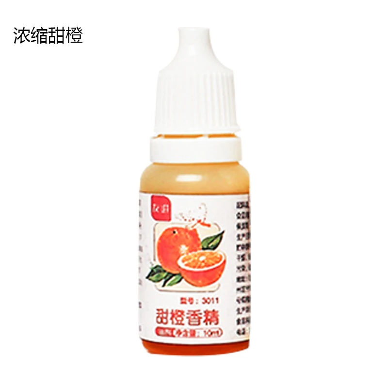 Sweet Orange 1 шт. 10 мл съедобная еда фруктовый цветочный аромат эссенция мусс Макарон помадка слизи торт конфеты аксессуары украшения выпечки кондитерский инструмент - Цвет: Sweet Orange