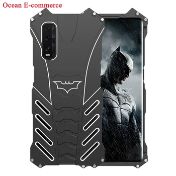 

Luxury Batman Elements Aluminum Metal Case For Oppo Find X2 Pro Ultra Slim Hard Shockproof Back Cover Case For Oppo Find X2/ Pro