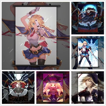 

BlazBlue Noel Vermillion Rachel Alucard Anime Manga HD Print Wall Poster Scroll