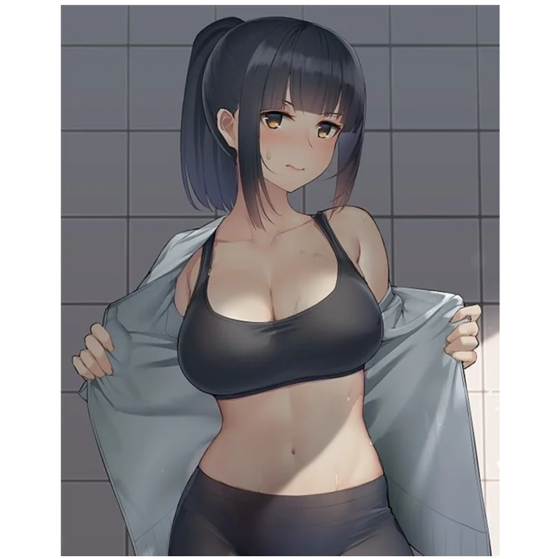 Fuzhen Boutique Decals Exterior Accessories Sexy Anime Girl with Swimsuit, Underwear, Car Stickers Decal Anime Cute Decoration