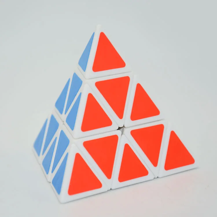 [Grid Triumph Pyramid] Детская развивающая треугольная кубическая игра Рубика только особая форма