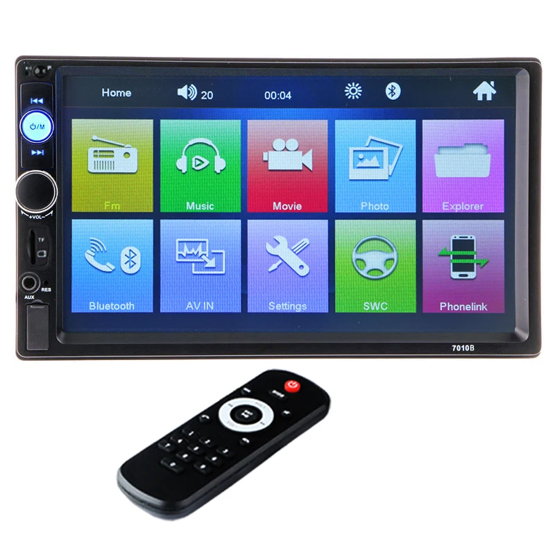 

Universal 2 din Car Multimedia Player Autoradio 2din 7" Touch Screen Video MP5 Player Radios Para Auto Radio coche Backup Camera