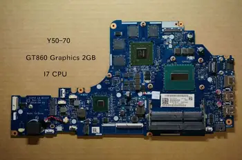 

Tested ZIVY2 LA-B111P Mainboard for Lenovo Y50-70 laptop motherboard i7 CPU GTX860M 2GB