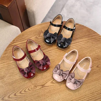 

2020 Toddler Infant Kids Baby Girls Bow Solid Beach Single Princess Shoes Sandals sandalias baby girl shoes сандали для девочки
