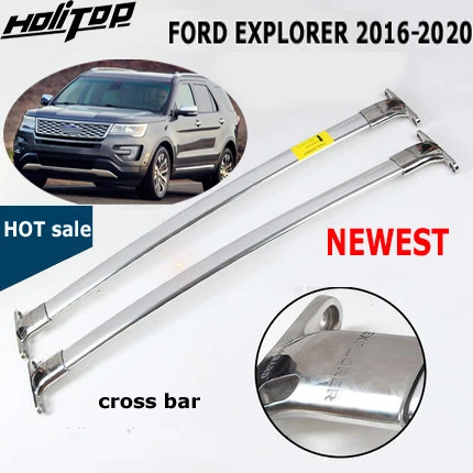 New Arrival Cross Bar Horizontal Roof Rack For Ford Explorer 16 17 18 19 304 Stainless Steel Come If Need Quality Rail Crossing Rails Barrails Roof Aliexpress