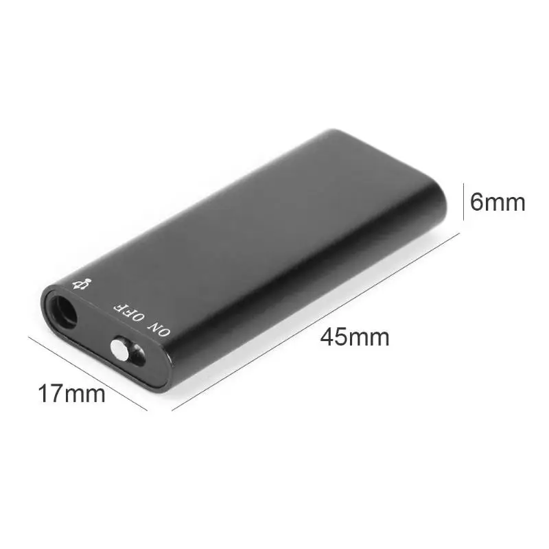 Портативный Цифровой диктофон Диктофон MP3 музыкальный плеер USB 2 0 флэш диск MP3/WMA WAV