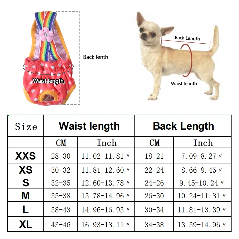 Собака физиологические брюки XXS-XL нижнее белье гигиенические штаны Короткие хлопковые гигиеническая салфетка моющиеся женские шорты для собак трусики 38