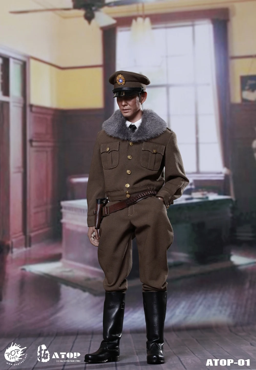 POPTOYS x на вершине-01 Второй мировой войны китайский армейский полицейский 1/6 фигурка
