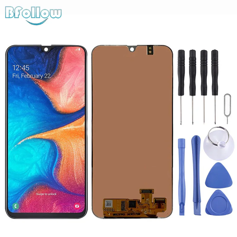 BFOLLOW для samsung Galaxy A20 оригинальный экран в сборе OLED копия ЖК дисплей Замена