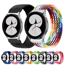 

Braided Solo Loop For Samsung Galaxy watch 4/classic strap 46mm/42mm/active 2/Gear S3 bracelet 20mm/22mm Galaxy watch 3 Band