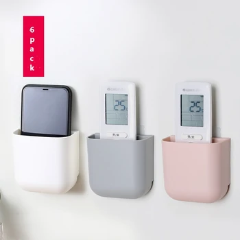 

2020 Wall-Mounted Storage Box Remote Control Storage Box air Conditioning Remote Control TV Storage Box Phone Holder