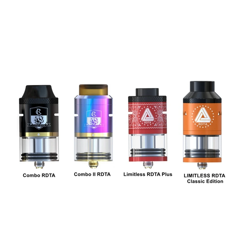 4 шт./упаковка стеклянные трубки для атомайзера Ijoy Limitless RDTA Plus Combo II|Аксессуары| |