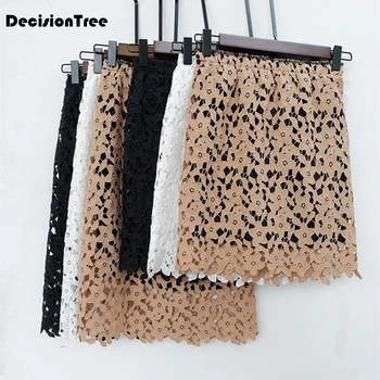 

2020 basic modal female half length skirt lace slip innerwear basic female short skirt women half slip