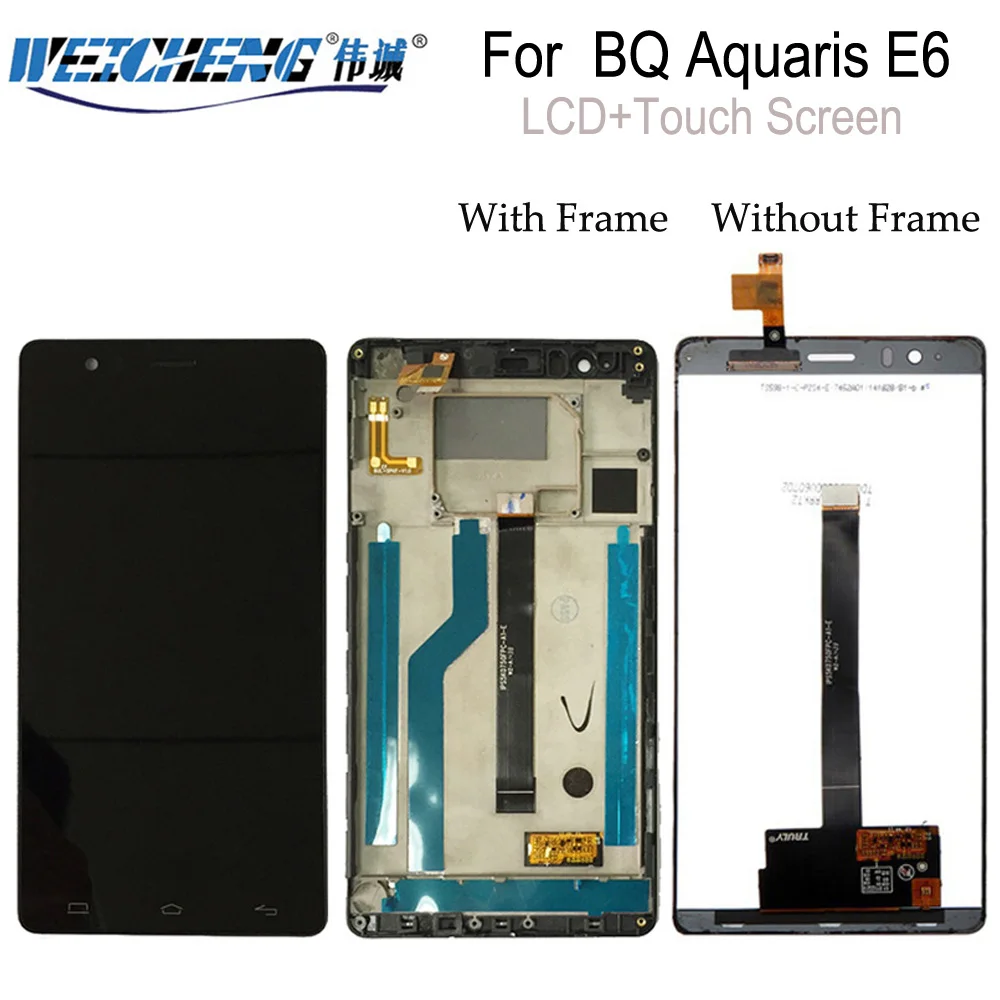 Цена по прейскуранту завода для BQ Aquaris E6 ЖК-дисплей Дисплей + Сенсорный экран