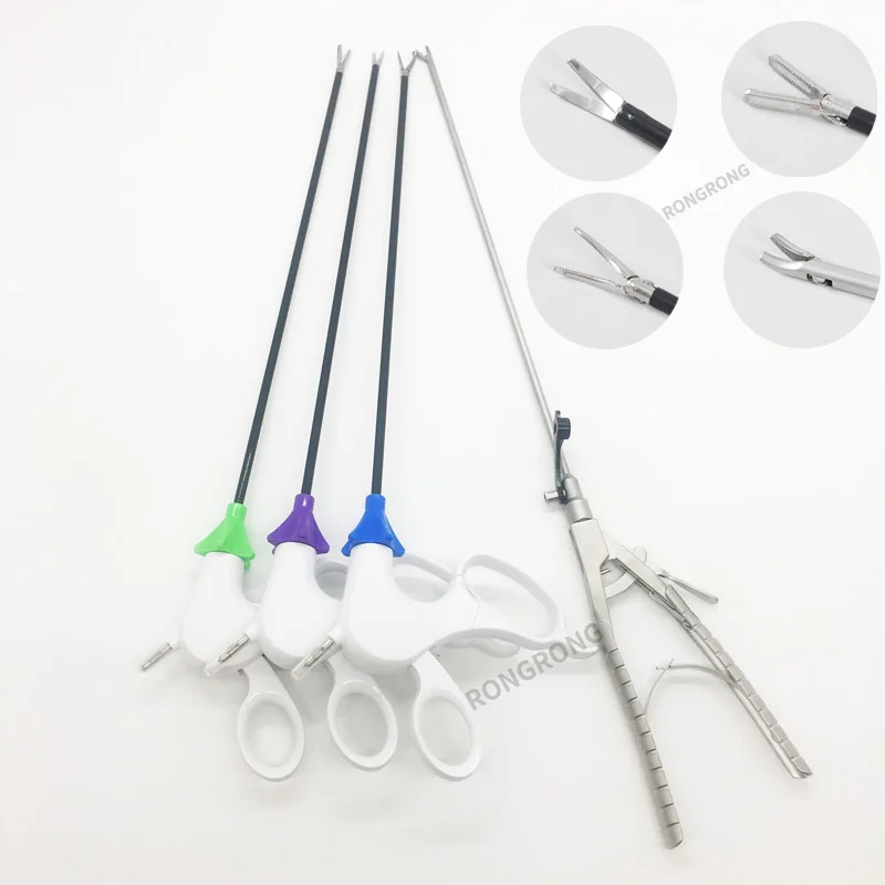 Лапароскопический ретрактор диссектор. Набор для лапароскопии. Хирургические инструменты для лапароскопии. Инструменты для лапароскопических операций. Набор для лапароскопии.