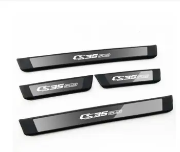 

for changan cs35 plus 2019 2020 High-quality stainless steel Plate Door Sill Welcome Pedal Car Styling Accessories 4pcs/set