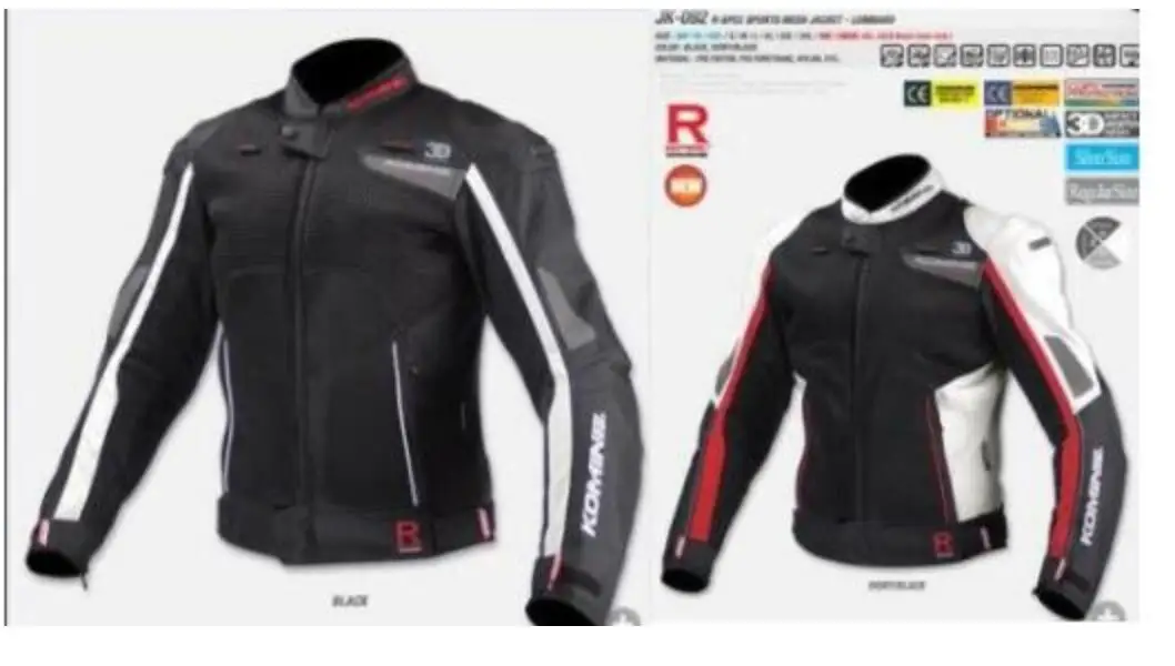 KOMINE jk092 высокая производительность падение мото Кроссовый велосипед велосипедный rcycle куртка 28