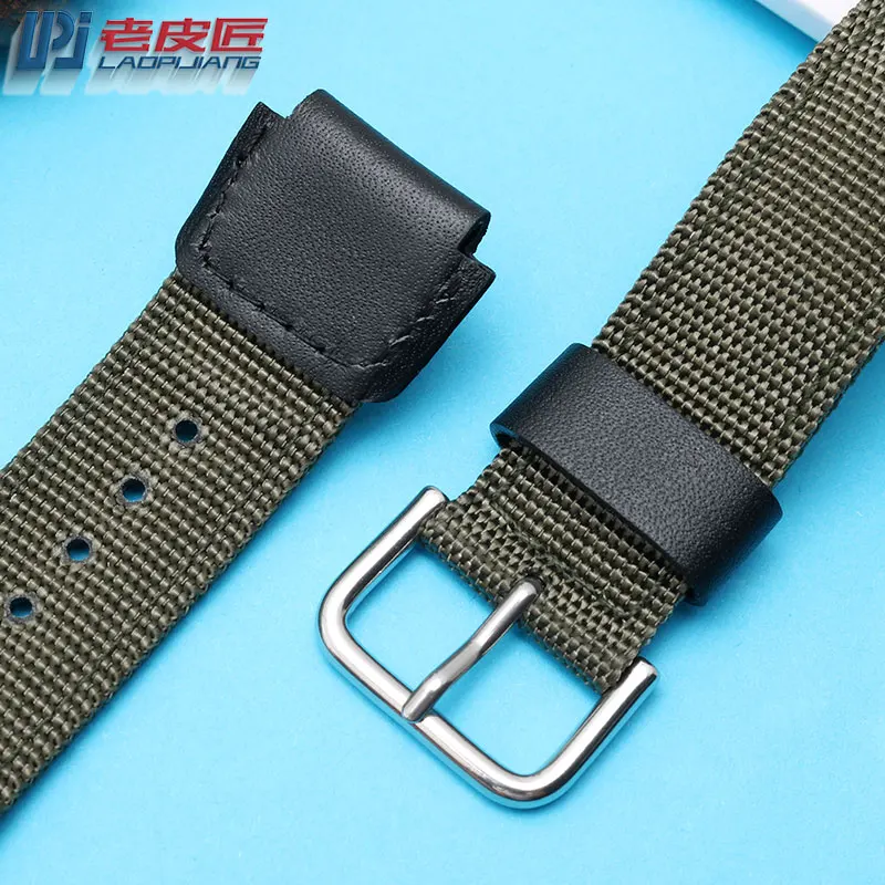 НАТО нейлоновый ремешок для часов для casio GA100/110 DW-5035D/6600 GW-M5610 AE-1200WH-1B/SGW-300H/400/SGW-500 8/5000 ремешок для наручных часов 16 мм 18 мм