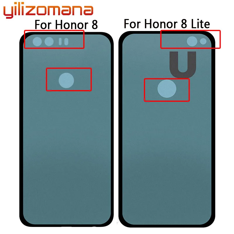 YILIZOMANA крышка батареи Задняя стеклянная дверь корпус чехол для Huawei Honor 8 Honor 8 Lite крышка батареи задняя панель Замена