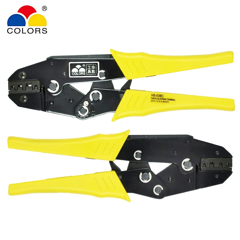 Ternimal Plier Crimper AWG 20-10 for Non-Insulated Tabs 1.5-6MM2