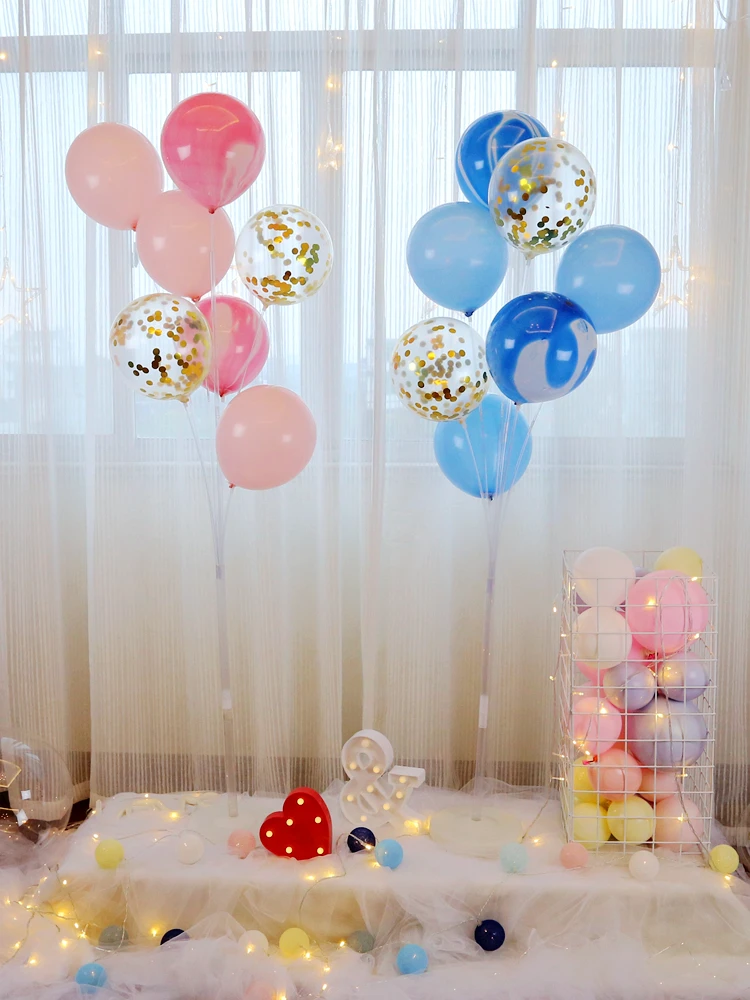 

15pcs/lot Metal Sequins Confetti Agate Latex Balloons Chrome Metal Latex Ball Set Wedding Birthday Party Decoration Balloons