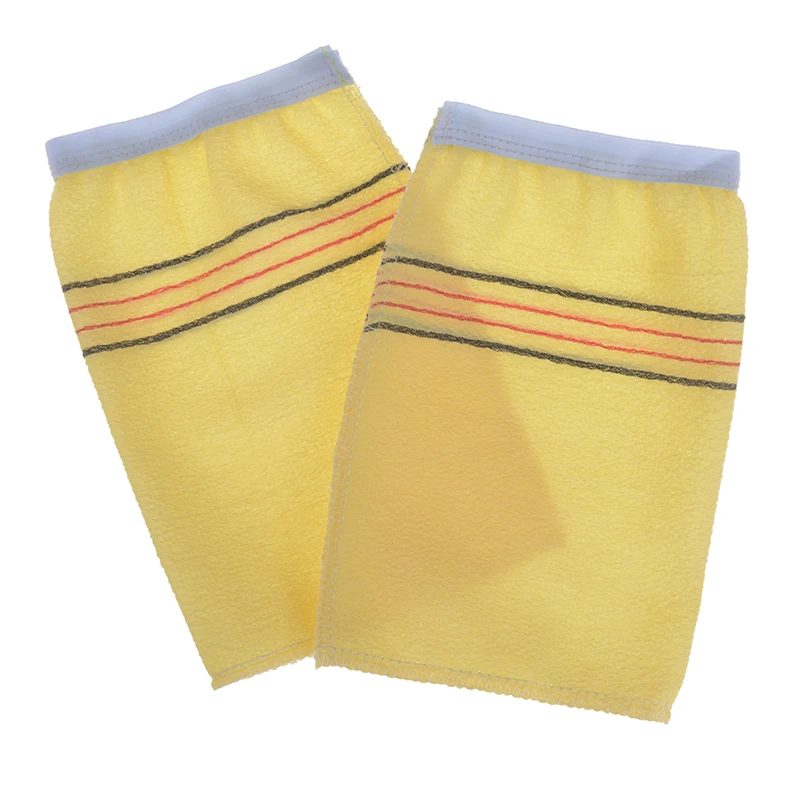2PCS Korean Italy Asian Exfoliating Bath Washcloth Body Scrub Shower Towel Tool Home Cleaning Washing Towels | Дом и сад
