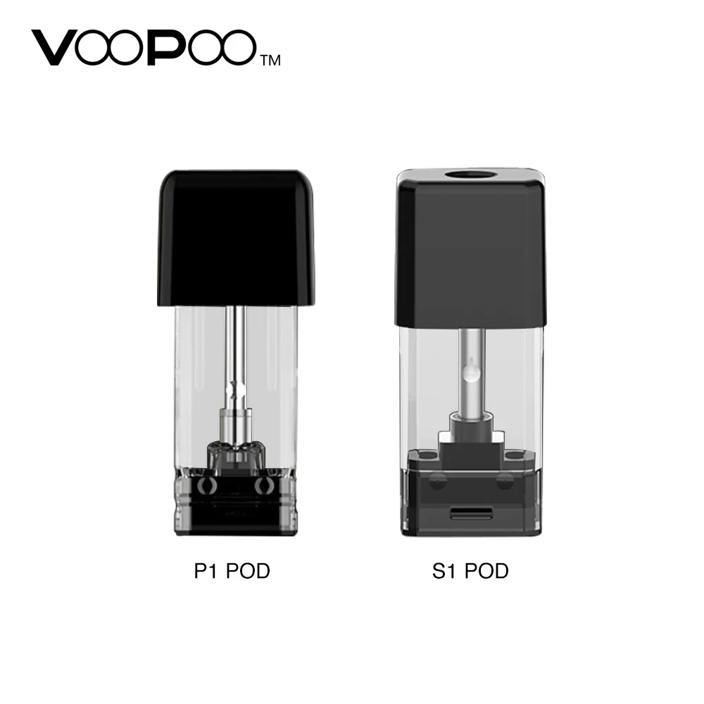 Мобильный телефон 4 шт./упак. VOOPOO перетащите нано-Pod картридж 1,0 мл для VOOPOO перетащите нано-Pod Vape комплект Pod Системы