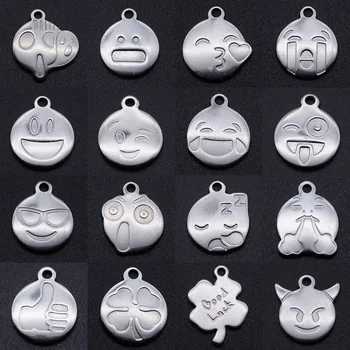 

5pcs/lot 100% Stainless Steel DIY Charm Pendant Wholesale Accept OEM Order Never Tarnish Jewelry Making Charms Top Quality