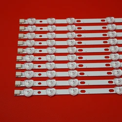 10 PCS 11LED 575mm LED Backlight Strip for VESTEL 32 Inch REV0.2 VES315WNDS-01 32HXC01U 32D1333DB VES315WNDL-01