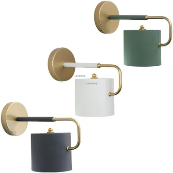

Nordic LED Wall Lamp Living Room Lights & Lighting Bedside Lamp Corridor Sconces Wall Light Fixtures Simple Home Deco Wall+lamps