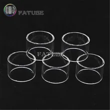 5 шт. FATUBE ПРЯМЫЕ стеклянные аксессуары для сигарет для Aspire Cleito 120 Pro 3 мл/Eleaf Melo 4 D25 4,5 мл/GeekVape Ammit 25 RTA 2 мл