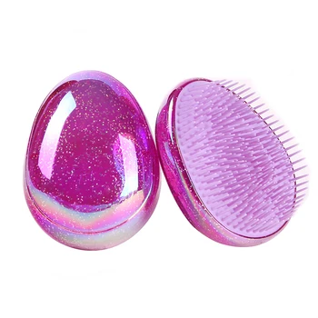 

Hair Detangler Brush Egg-shaped Hairdressing Comb Detangling Brush Massage Comb Women Tangle Hairdressing Salon Hair Care Tools