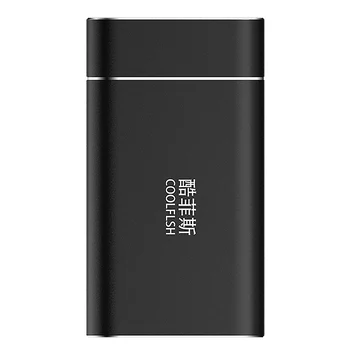 

COOLFISH External Hard Drive NGFF 256GB SSD Type C 3.1 Mini Solid State Drive / Mobile Hard Drive for Windows/Android/MAC Os
