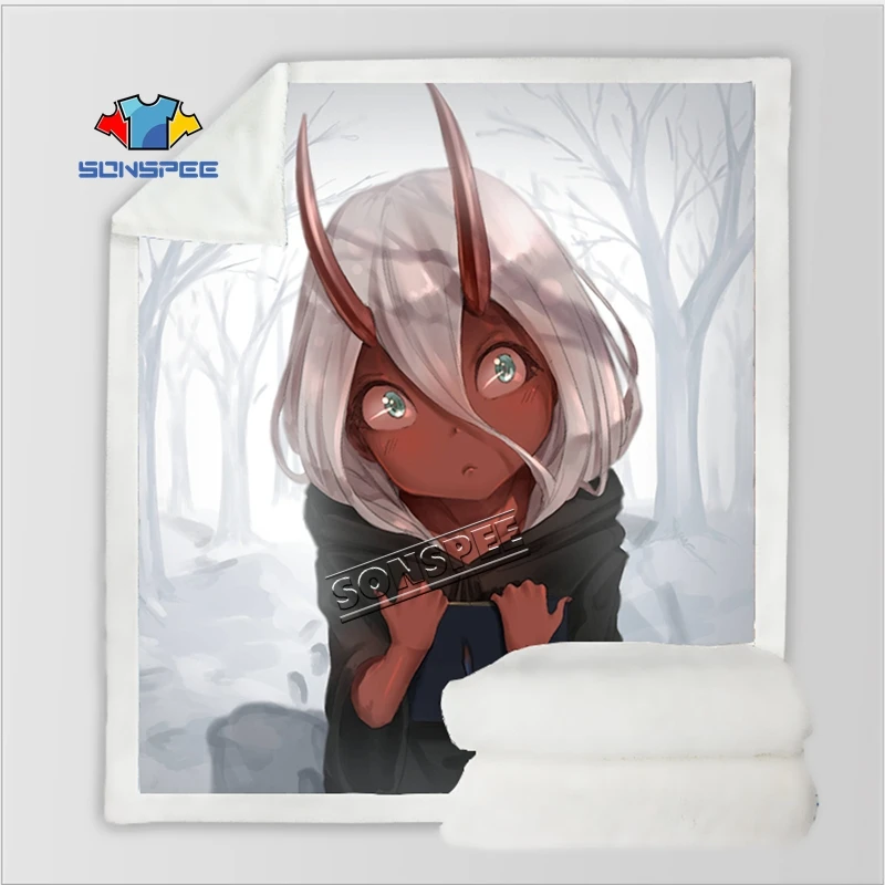 Аниме милая девочка Re: zero Rem Ram путешествия молодежное постельное белье Узорчатое набивное одеяло покрывало для мальчика девочки путешествия одеяло квилт для софы