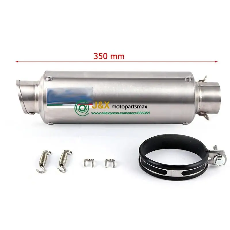36 51mm E mark Universal Motorcycle Slip on Exhaust Muffler for 150cc 350cc All Motorbike Dirt Bike Muffler Db Killer