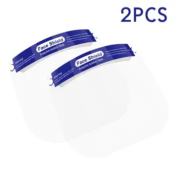 

Transparent Dust Face Mask Shield Visor Eye Protection Safety Work Guard Cycling Face Mask Anti Droplet Dust-proof